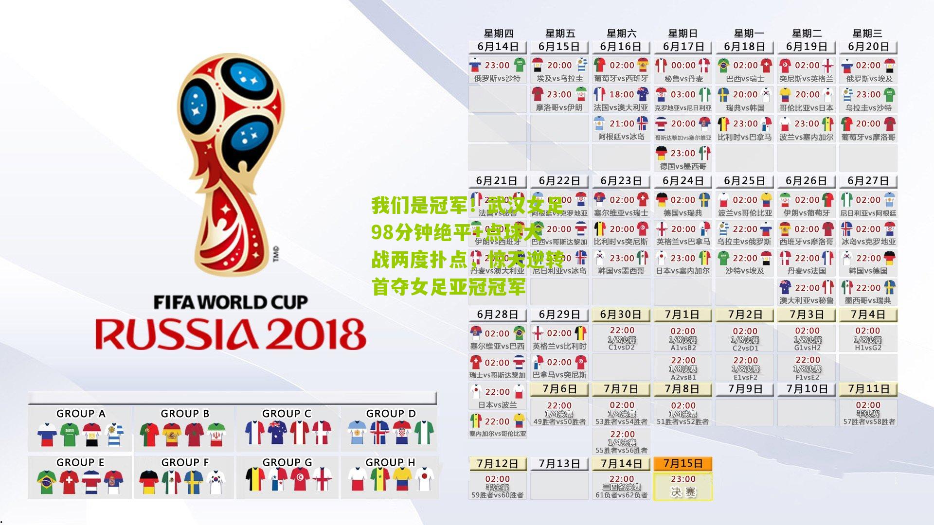 我们是冠军!武汉女足98分钟绝平+点球大战两度扑点,惊天逆转首夺女足亚冠冠军